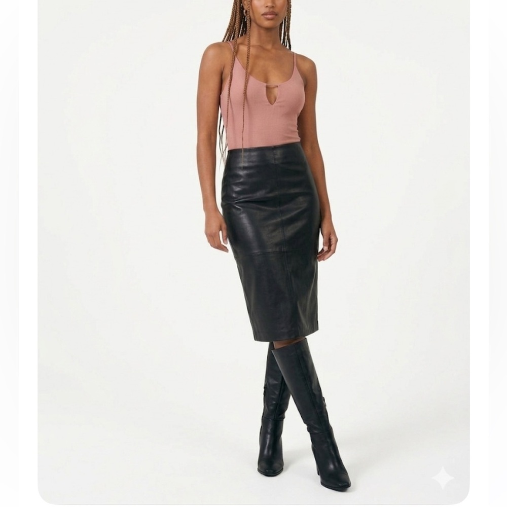 Lovers + FRIENDS Women's Dusty Rose Cami Bodysuit